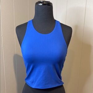 B5 DSG Women’s Large Vibrant Blue Sports Bra Cropped Tank